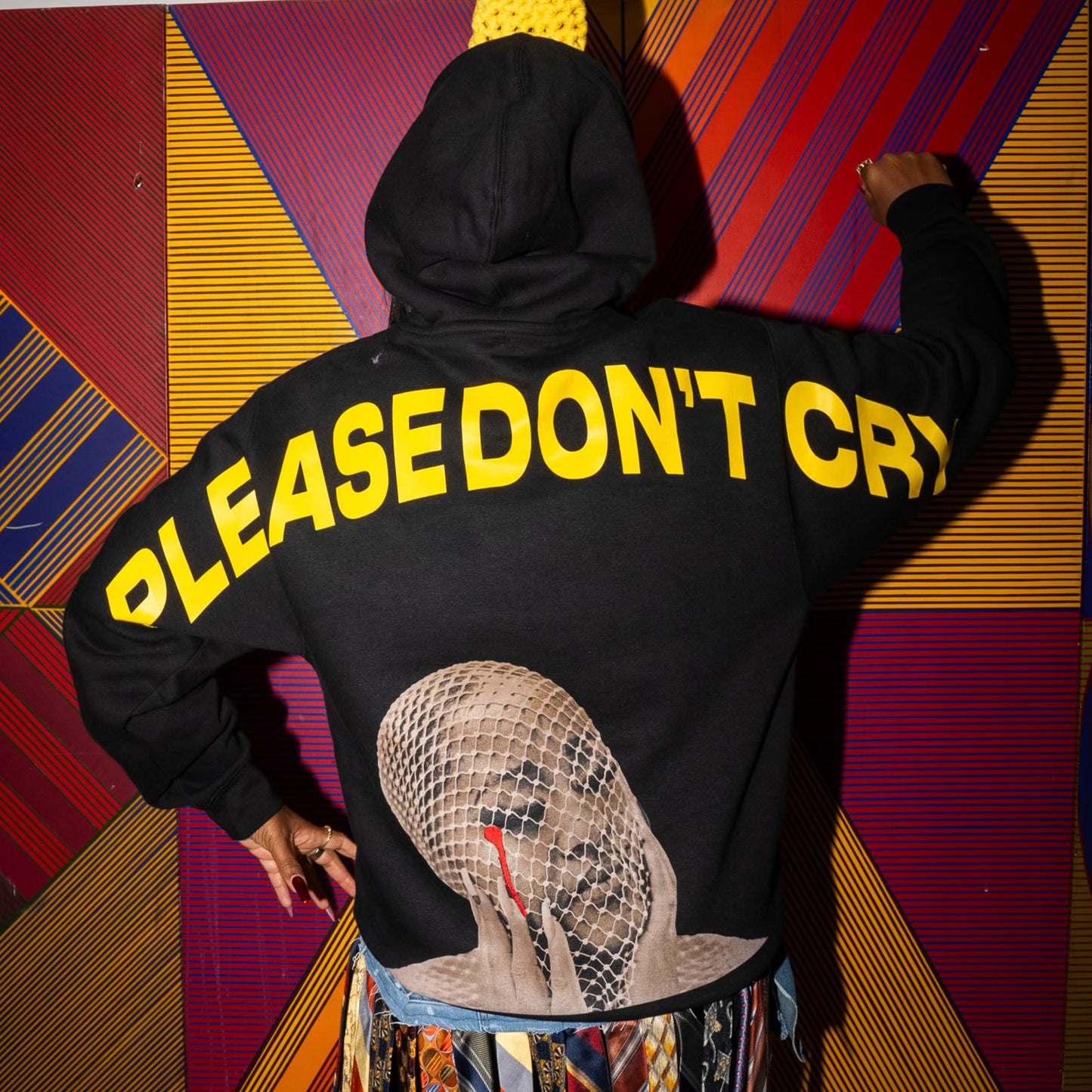 Please Don't Cry Hoodie