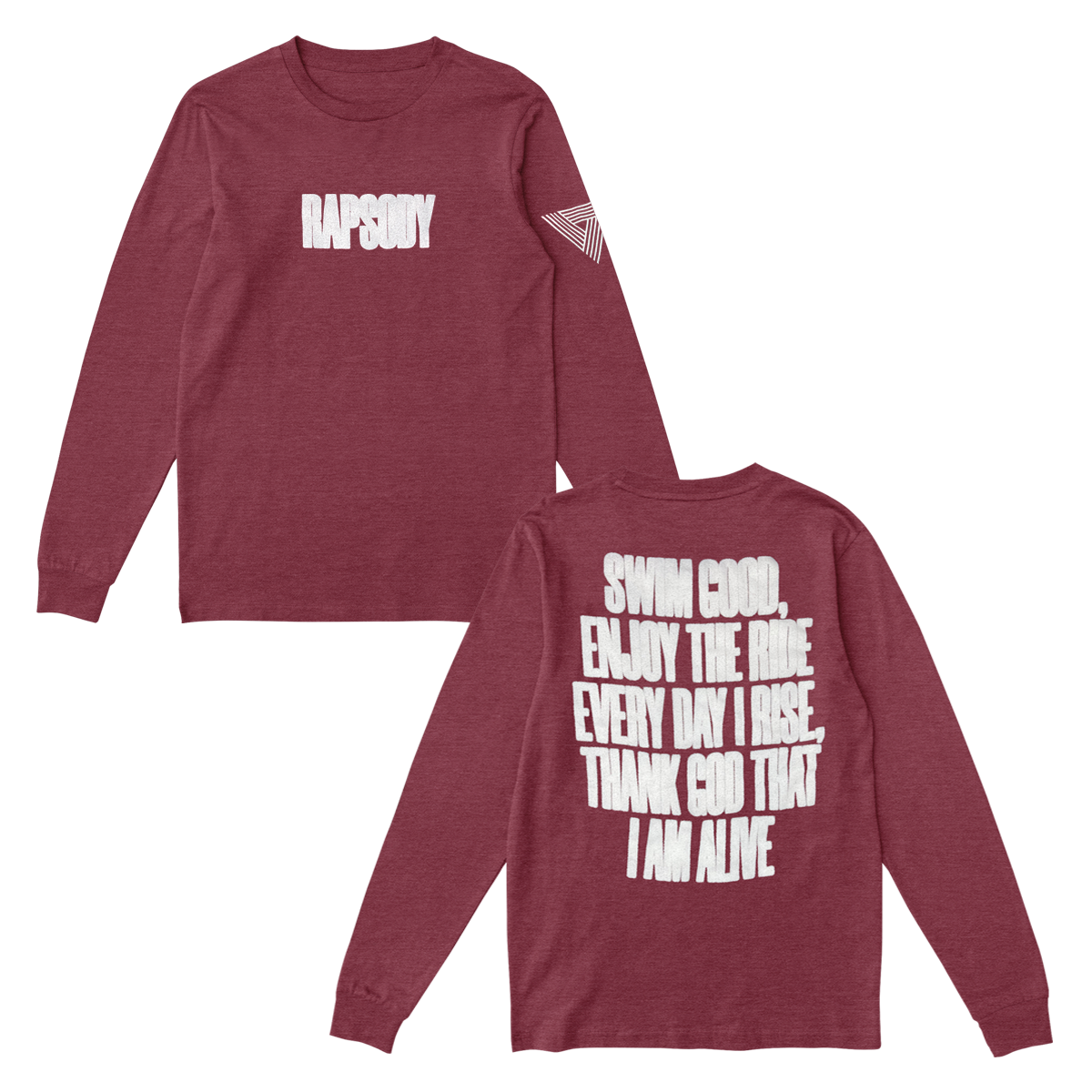 Rapsody Burgundy Long Sleeve