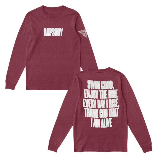 Rapsody Burgundy Long Sleeve