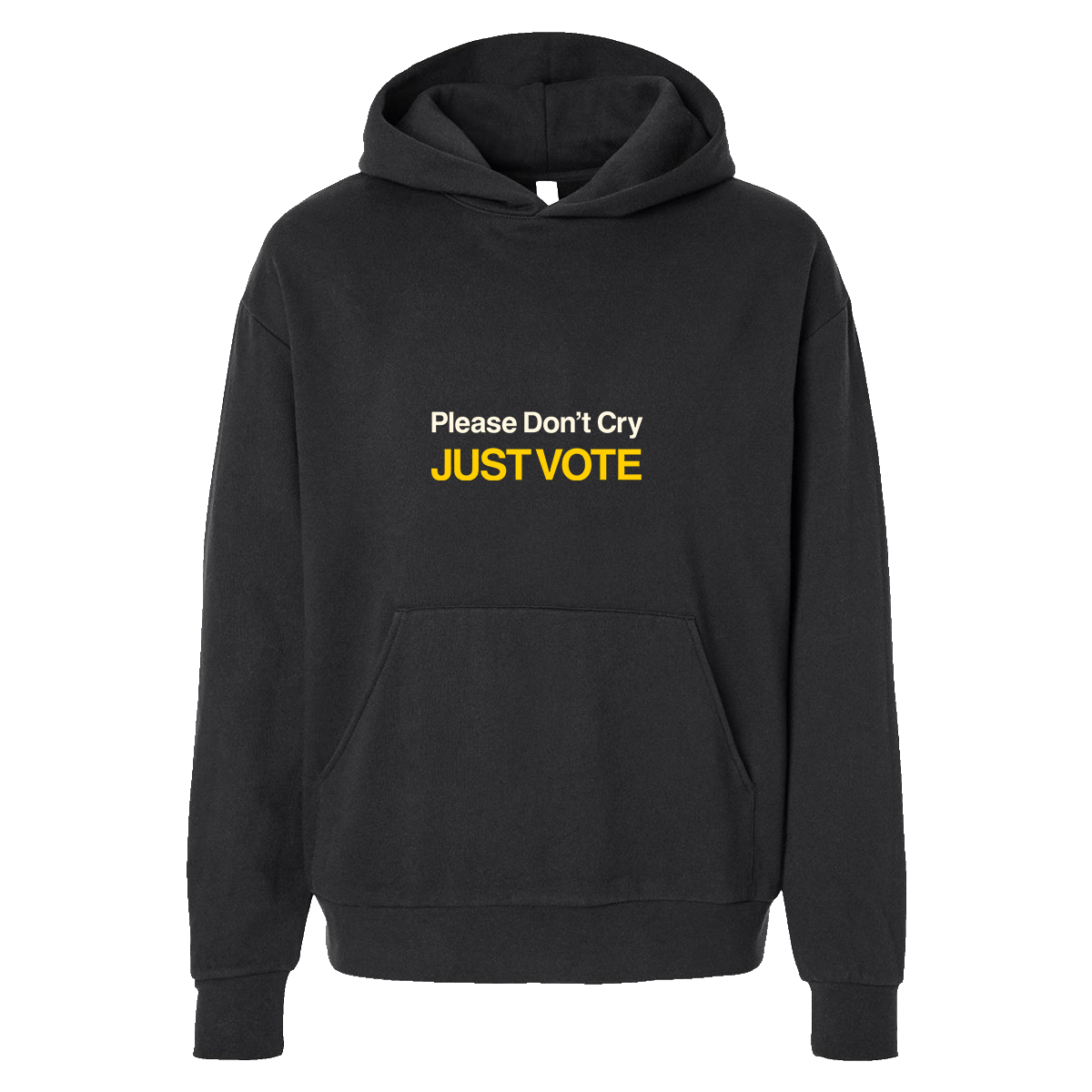 Please Don't Cry Just Vote Tour Hoodie